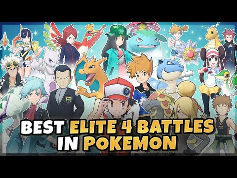These Pokemon games had the best Elite 4 battles