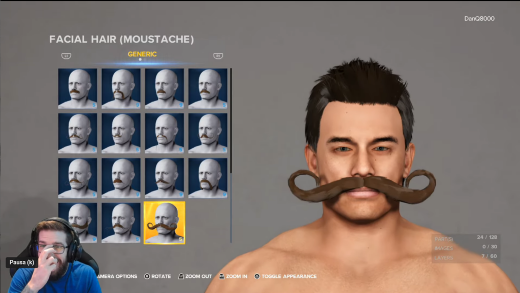 WWE 2K23 character customization